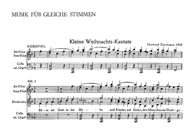 3 Chorsätze Für Kinderchor Von Becker-Foss, Kretzschmar Und Tzschoppe (BECKER-FOSS JURGEN / KRETZSCHMAR GUNTHER / TZSCHOP)