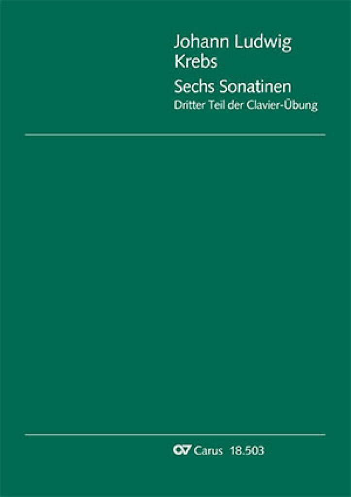 Krebs: Sechs Sonatinen (KREBS JOHANN LUDWIG)