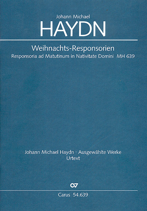 Haydn, M.: Weihnachtsresponsorien (HAYDN JOHANN MICHAEL)