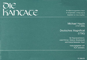 Deutsches Magnificat (HAYDN JOHANN MICHAEL)