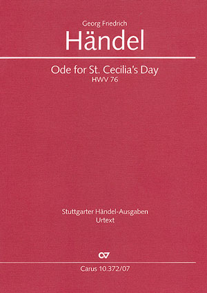 Ode For St. Cecilia's Day (HAENDEL GEORG FRIEDRICH)