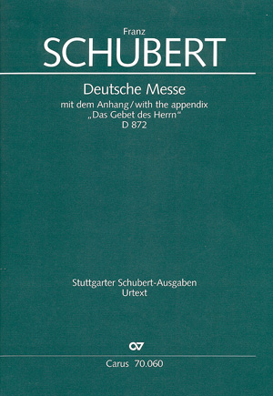Deutsche Messe (SCHUBERT FRANZ)
