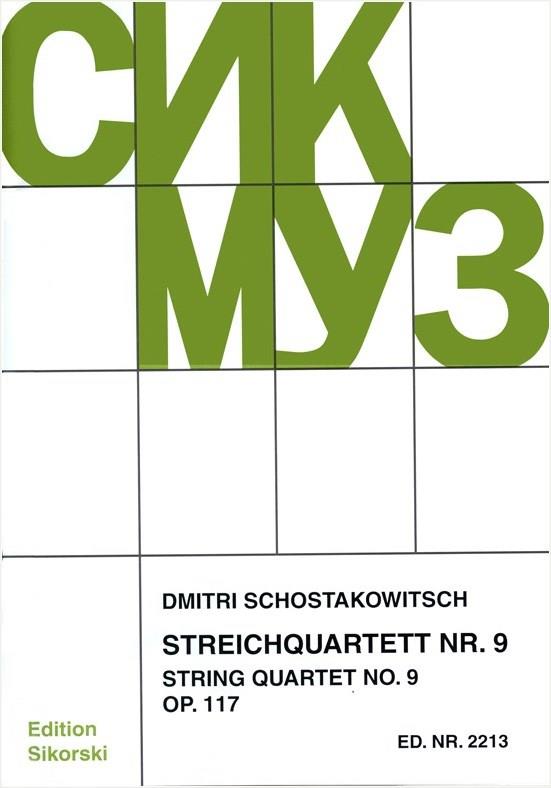 Quatuor #9, Op. 117 (CHOSTAKOVITCH DIMITRI)