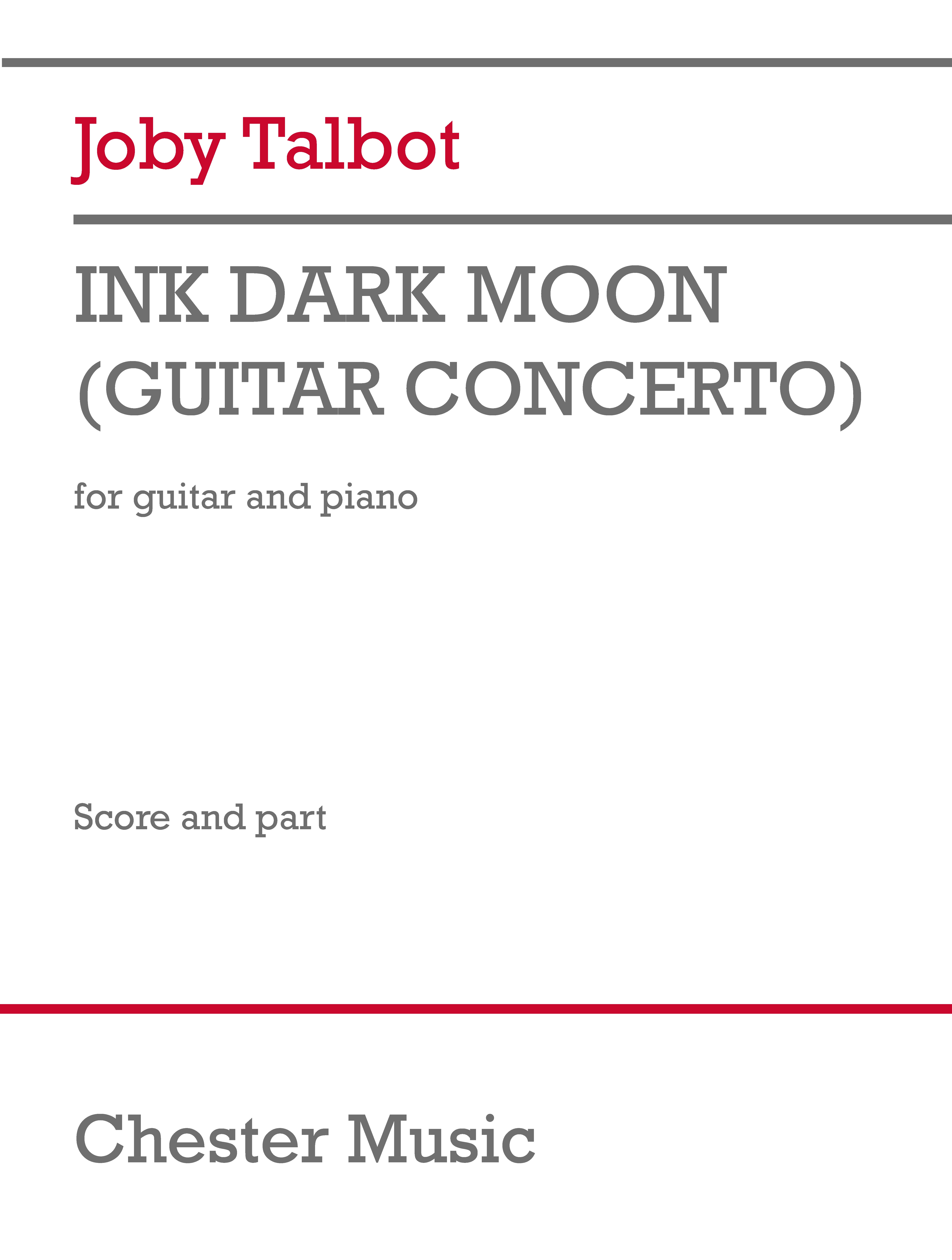 Ink Dark Moon - Guitar Concerto