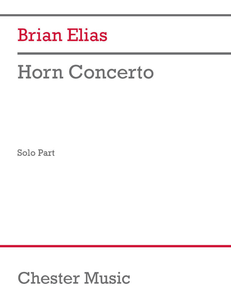 Horn Concerto (ELIAS BRIAN)