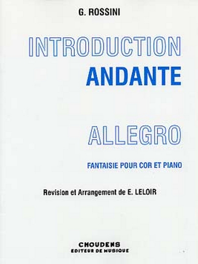 Introduction Andante Allegro Cor