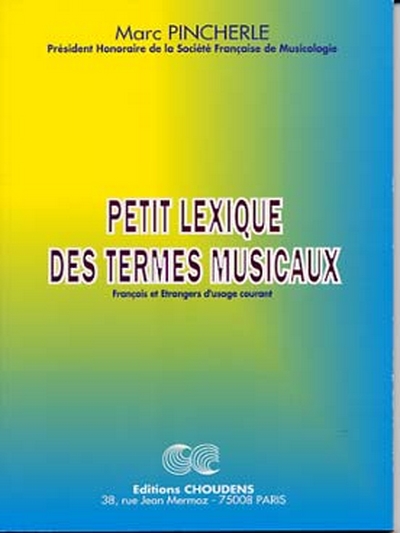 Petit Lexique Des Termes (PINCHERLE)