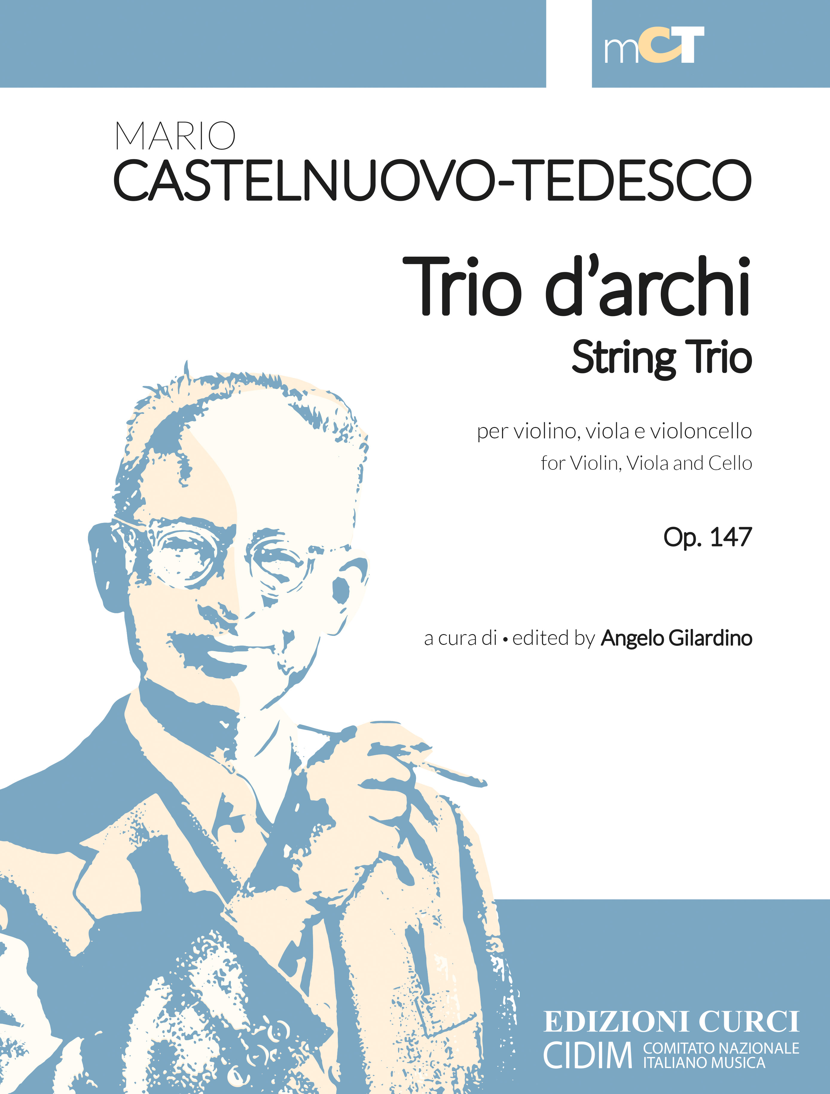Trio D'Archi Per Violino, Viola E Violoncello (CASTELNUOVO-TEDESCO MARIO)