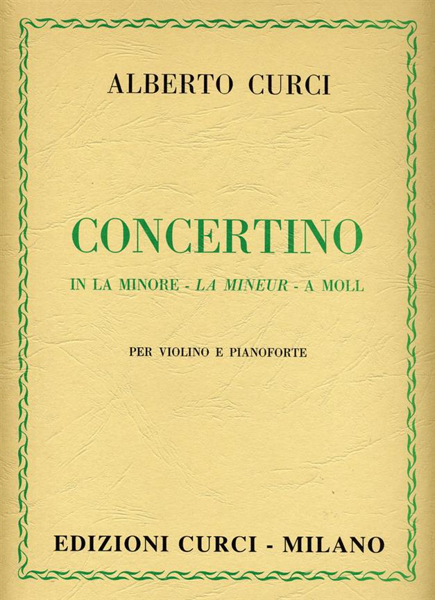 Concertino In La Minore (CURCI ALBERTO)