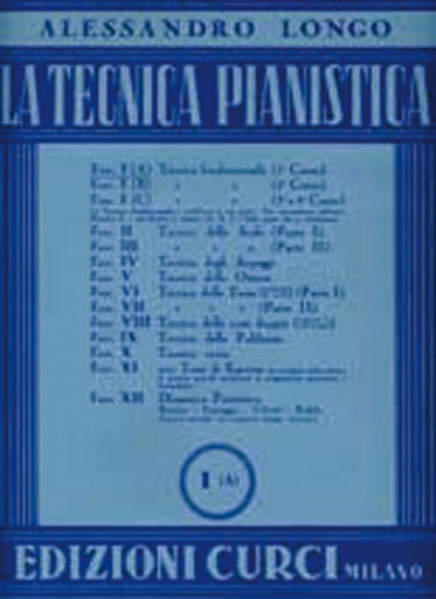 Tecnica Pianistica Vol.1A (LONGO ALESSANDRO)