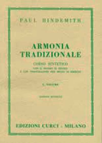 Armonia Tradizionale V.1 (HINDEMITH PAUL)