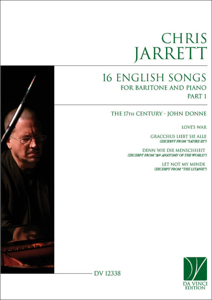 16 English Songs, for Baritone and Piano (JARRETT CHRIS)