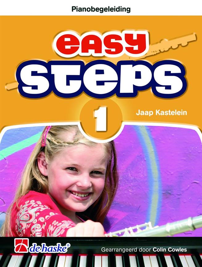 Easy Steps 1 - Pianobegeleiding Fluit (KASTELEIN / KLAAS DE JONG)