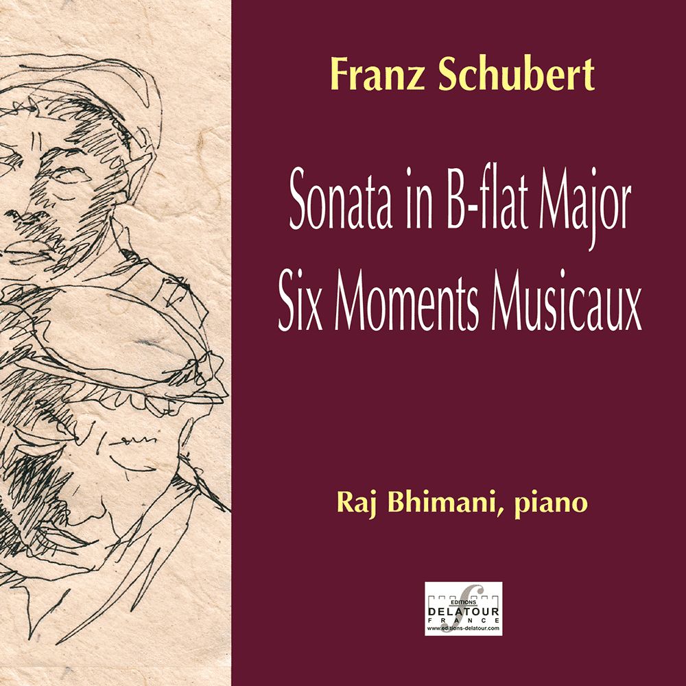 Raj Bhimani Plays Franz Schubert [Cd Audio]/ (Sonata In Bb, Six Moments Musicaux) (SCHUBERT FRANZ)