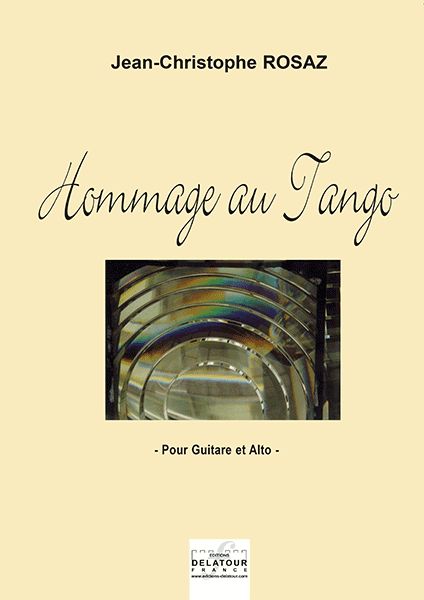 Hommage Au Tango (Version Alto Et Guitare) En Ré Majeur