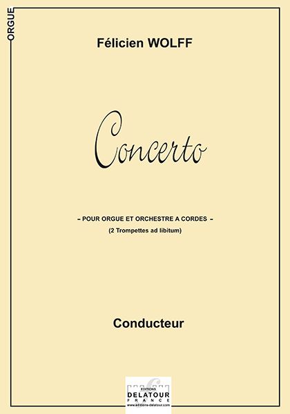 Concerto Pour Orgue Sur Le Veni Creator (Conduteur)