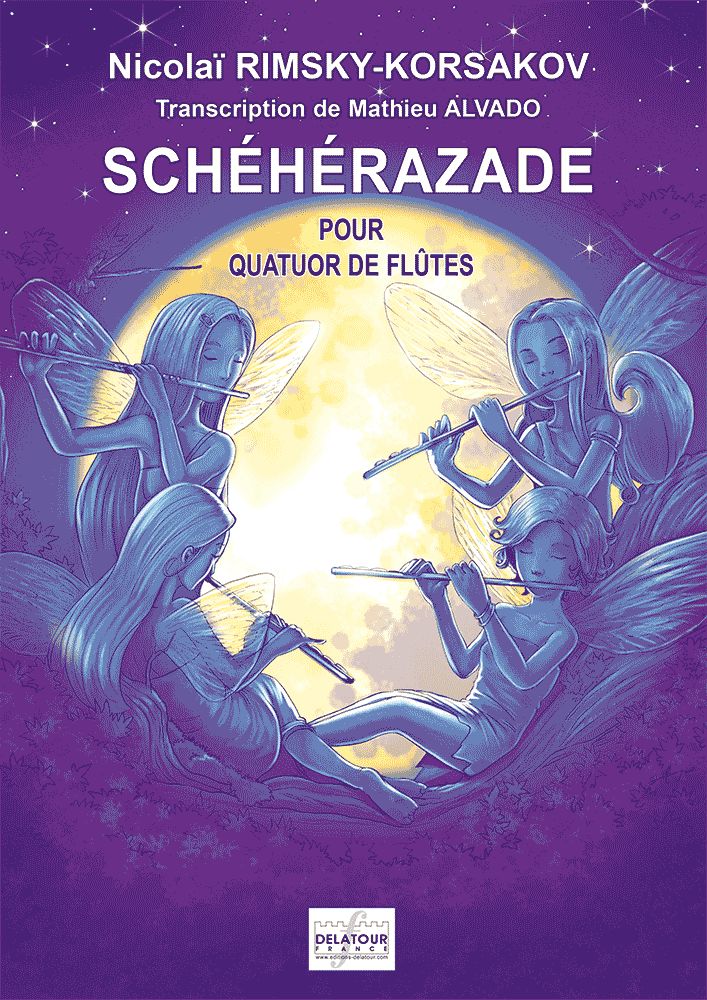 Scheherazade Pour Quatuor De Flûtes (RIMSKI-KORSAKOV NICOLAI)