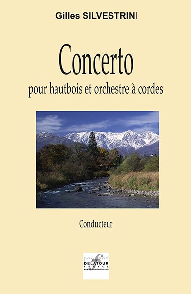 Concerto Pour Hautbois Et Orchestre A Cordes (Parties Separees) (SILVESTRINI GILLES)