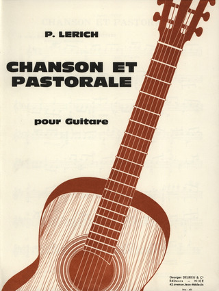 Chanson Et Pastorale (LERICH PIERRE)