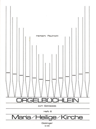 Orgelbüchlein Zum Gotteslob Band 6