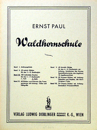 Waldhornschule Band 3 Heft 2