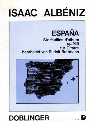 Espana. Six Feuilles D'Album Op. 165