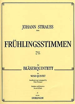 Frühlingsstimmen Op. 410 Op. 410 (STRAUSS JOHANN (FILS))