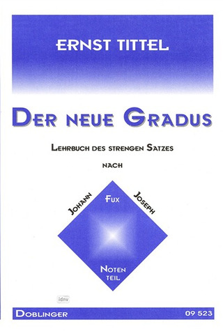 Der Neue Gradus (Kontrapunkt), Text- U. Notenteil