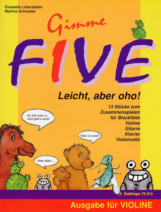 Gimme Five - Leicht, Aber Oho! (SCHNEIDER MARTINA / LOTTERSTATTER ELISABETH)