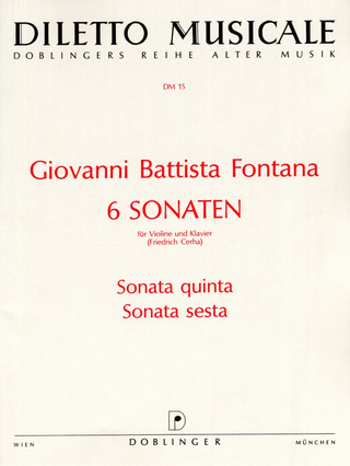 6 Sonaten Band 3 Sonata Quinta In C And Sonata Sesta In G