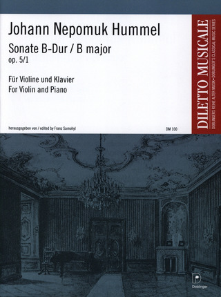 Sonate B-Dur Op. 5 / 1 Op. 5/1