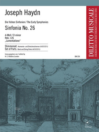 Sinfonia Nr. 26 D-Moll (Lamentatione)