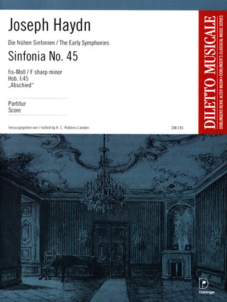 Sinfonia Nr. 45 Fis-Moll - Abschiedssymphonie