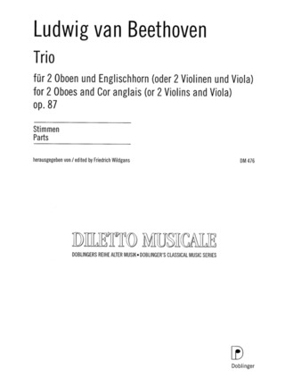 Trio C-Dur Op. 87 Op. 87