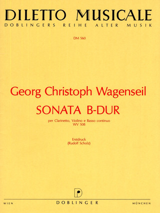 Sonata B-Dur (WAGENSEIL GEORG CHRISTOPH)