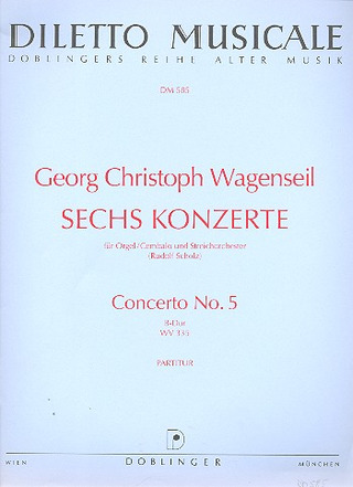 Concerto Nr. 5 B-Dur (WAGENSEIL GEORG CHRISTOPH)
