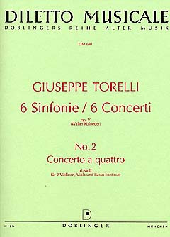 Concerto A Quattro D-Moll Op. 5/2
