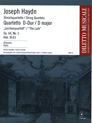 Streichquartett D-Dur Op. 64 / 5 Op. 64/5