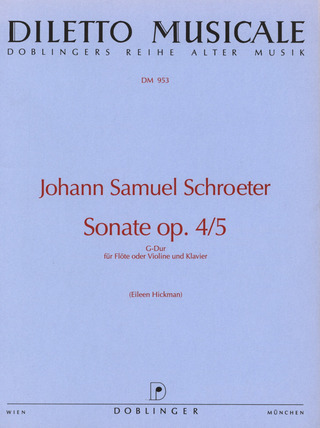 Sonata G-Dur Op. 4/5