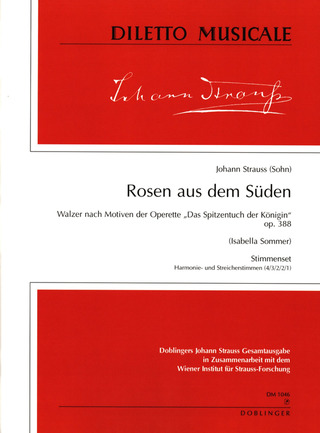 Rosen Aus Dem Süden Op. 388 Op. 388 (STRAUSS JOHANN (FILS))