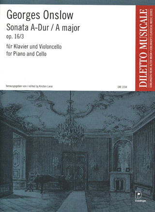 Sonate A-Dur Op. 16/3 (ONSLOW GEORGE)