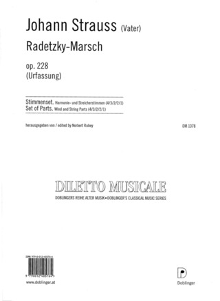 Radetzky-Marsch Op. 228 (Urfassung) Op. 228