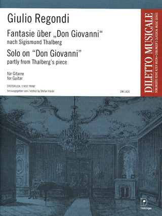 Phantasie Über Don Giovanni Nach Sigismund Thalberg (REGONDI GIULIO)