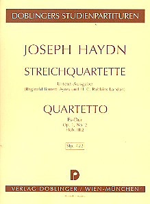 Streichquartett Es-Dur Op. 1 / 2 Op. 1/2