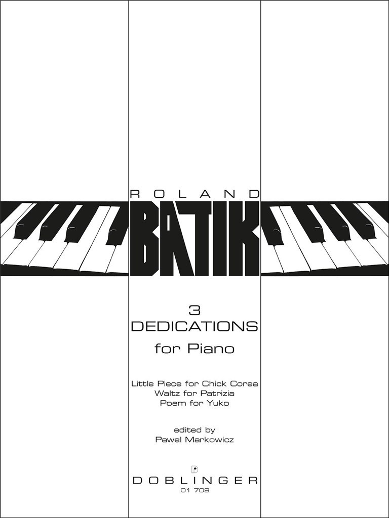 3 Dedications For Piano