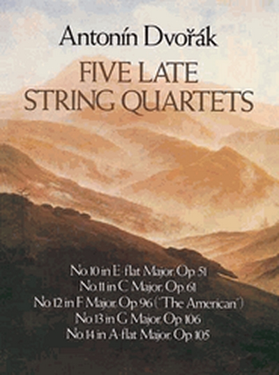 5 Late String Quartets (DVORAK ANTONIN)