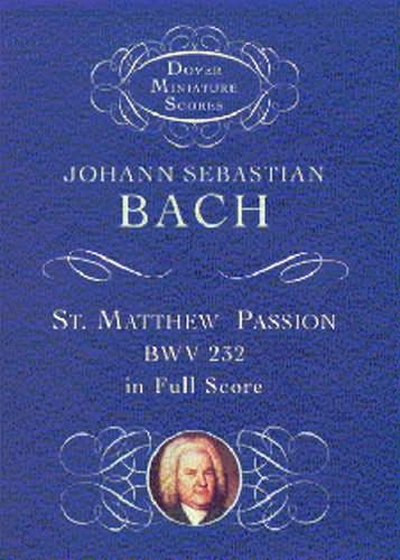 Passione Di San Matteo Bwv232 (BACH JOHANN SEBASTIAN)