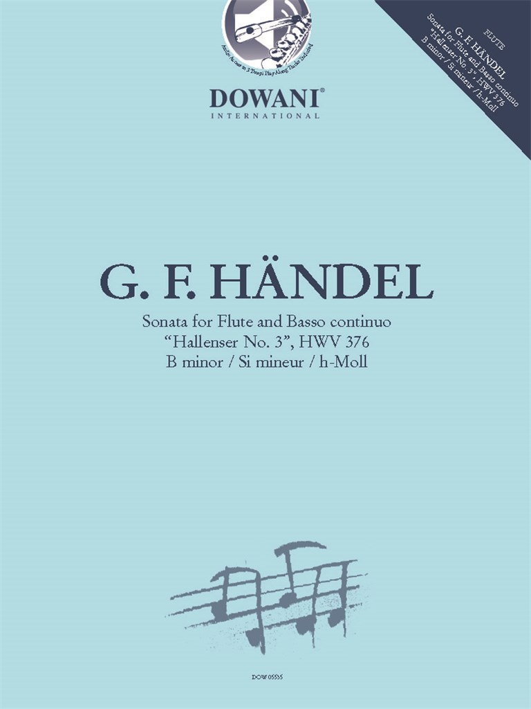 Sonata for Flute and BC « Hallenser No. 3 »