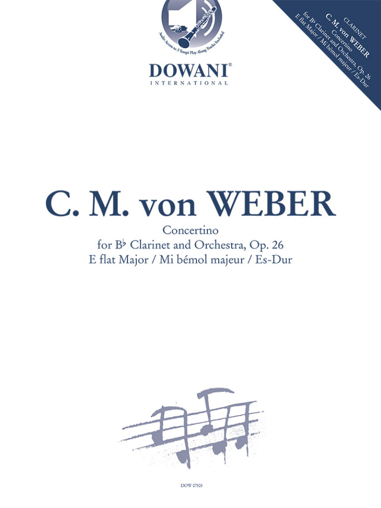 Concertino For Clarinet And Orchestra Op. 26
