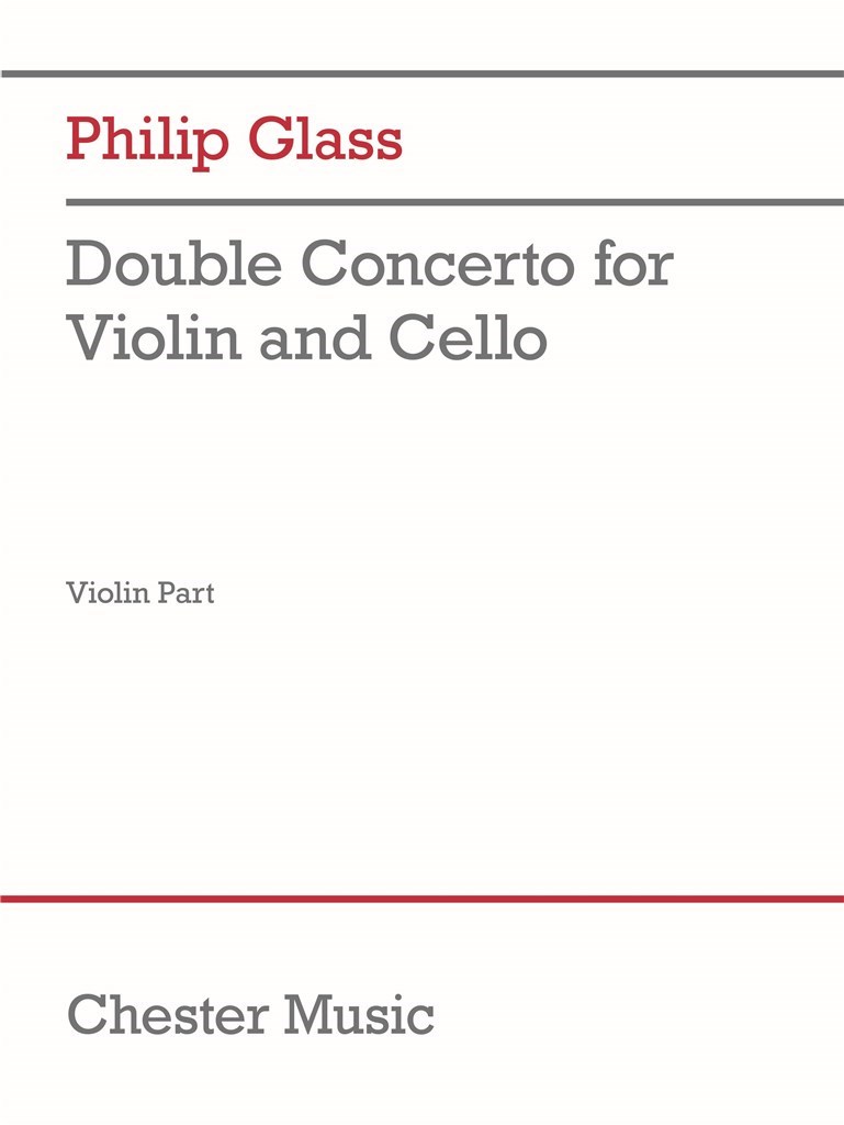 Double Concerto for Violin and Cello (violin part)